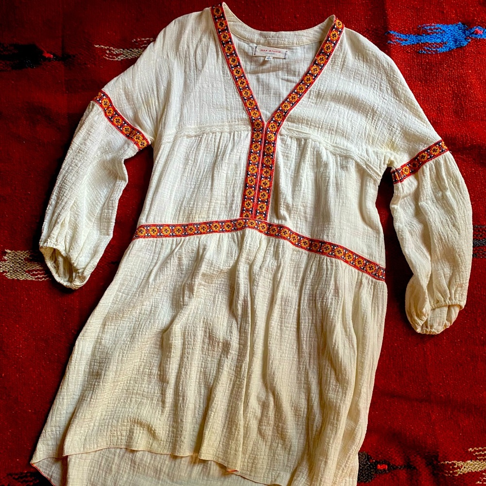 Bohemian peasant dress
